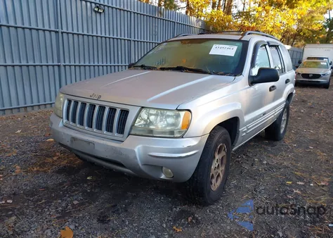 2004 Jeep Grand Cherokee Laredo z USA, uszkodzony, nr VIN 1J4GW48S34C144831